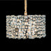 AICO Furniture Lighting Facets 6 Light Chandelier - Furniture Land (Milwaukee, WI)