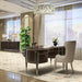 AICO Furniture Lighting Facets 12 Light Chandelier - Furniture Land (Milwaukee, WI)