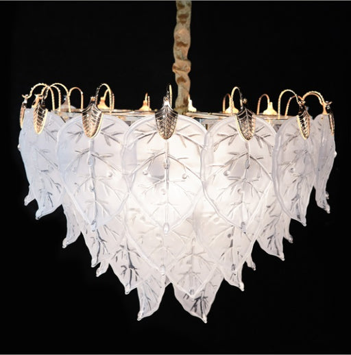 AICO Furniture Lighting Autumn 13 Light Chandelier in Clear - Furniture Land (Milwaukee, WI)