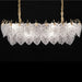 AICO Furniture Lighting Autumn Rectangular Light Chandelier in Clear - Furniture Land (Milwaukee, WI)