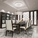 AICO Furniture Lighting Cool Breeze 10 Light Chandelier in Clear - Furniture Land (Milwaukee, WI)