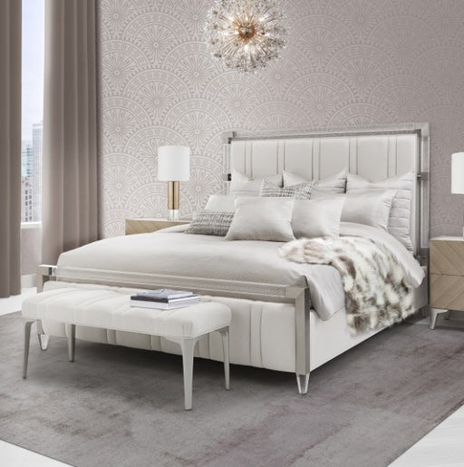 AICO Furniture Lighting Bouquet 18 Light Round Chandelier in Gold - Furniture Land (Milwaukee, WI)