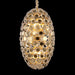 AICO Furniture Lighting Pendant 14 Light Chandelier in Gold - Furniture Land (Milwaukee, WI)