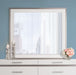 AICO Marquee Wall Mirror in Cloud White - Furniture Land (Milwaukee, WI)
