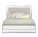 AICO Marquee Queen Panel Bed in Cloud White KI-MRQEQN-108 - Furniture Land (Milwaukee, WI)