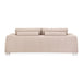 AICO Furniture Mia Bella Bergamo Sofa in Stainless Steel - Furniture Land (Milwaukee, WI)