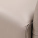 AICO Furniture Mia Bella Bergamo Accent Chair in Stainless Steel - Furniture Land (Milwaukee, WI)