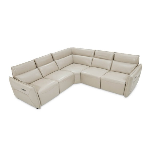 AICO Furniture Verona Storage Console in Light Gray - Furniture Land (Milwaukee, WI)