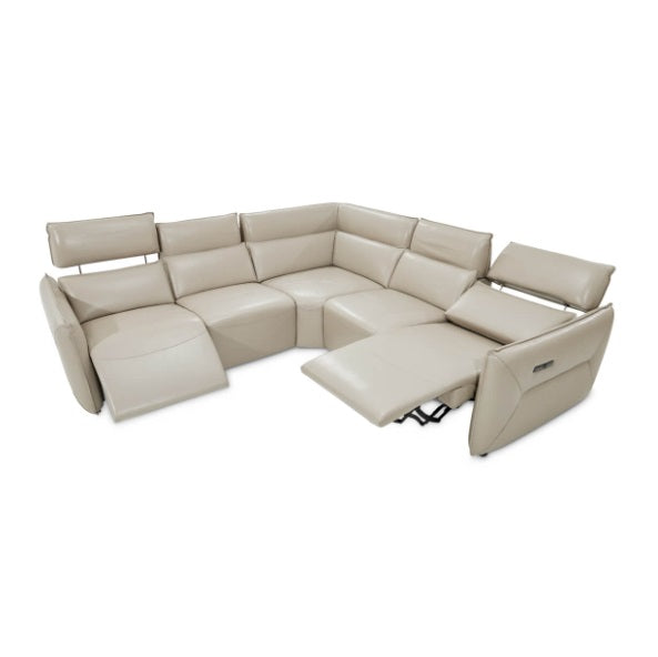 AICO Furniture Verona Storage Console in Light Gray - Furniture Land (Milwaukee, WI)