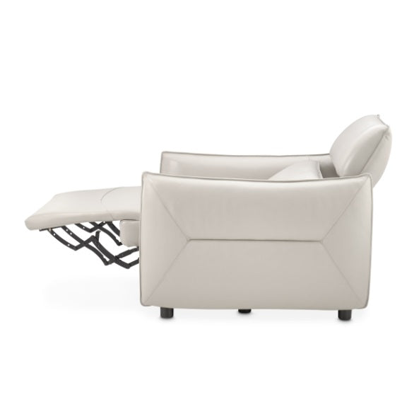 AICO Furniture Verona Matching Chair in Light Gray - Furniture Land (Milwaukee, WI)