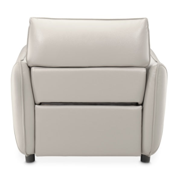 AICO Furniture Verona Matching Chair in Light Gray - Furniture Land (Milwaukee, WI)