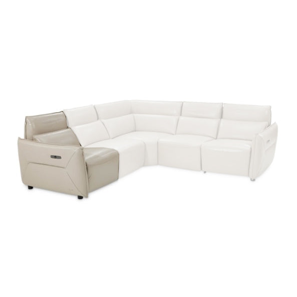 AICO Furniture Verona Storage Console in Light Gray - Furniture Land (Milwaukee, WI)