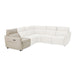 AICO Furniture Verona Storage Console in Light Gray - Furniture Land (Milwaukee, WI)