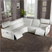 AICO Furniture Verona Corner Wedge in Snow White - Furniture Land (Milwaukee, WI)