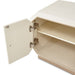 AICO La Rachelle Media Cabinet in Medium Champagne - Furniture Land (Milwaukee, WI)