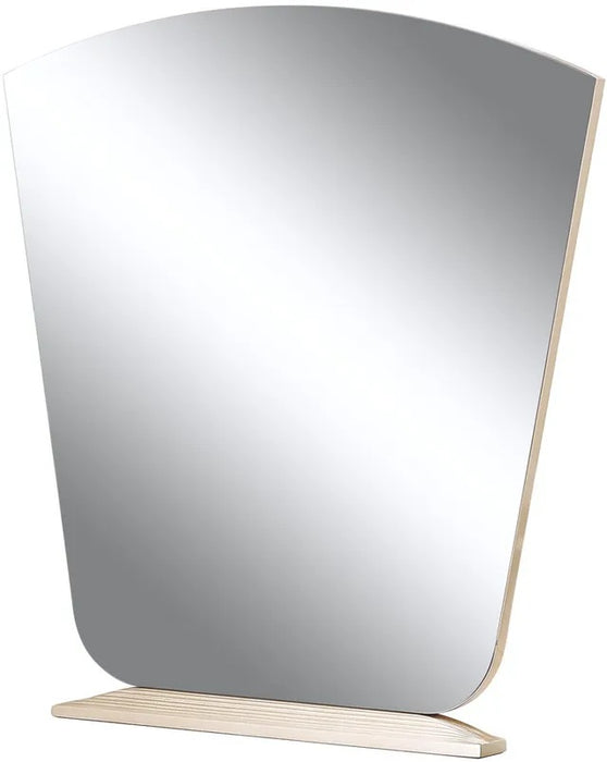 AICO Malibu Crest Vanity Mirror in Chardonnay - Furniture Land (Milwaukee, WI)