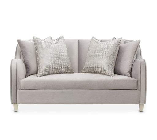 AICO Furniture Roxbury Park Loveseat in Slate - Furniture Land (Milwaukee, WI)