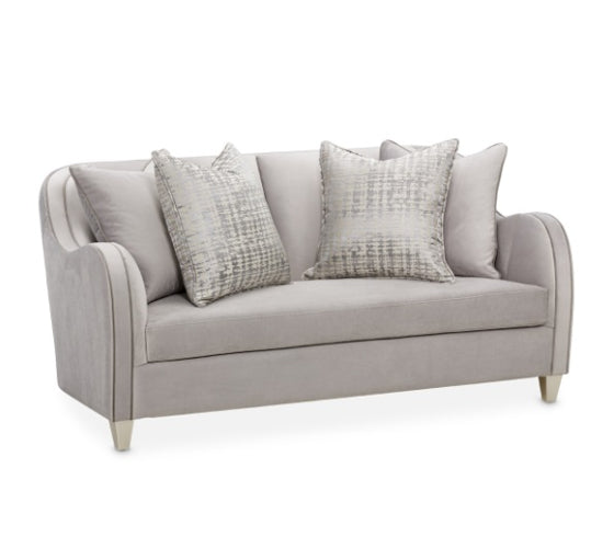 AICO Furniture Roxbury Park Loveseat in Slate - Furniture Land (Milwaukee, WI)