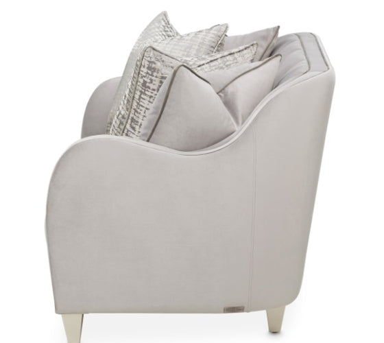 AICO Furniture Roxbury Park Loveseat in Slate - Furniture Land (Milwaukee, WI)