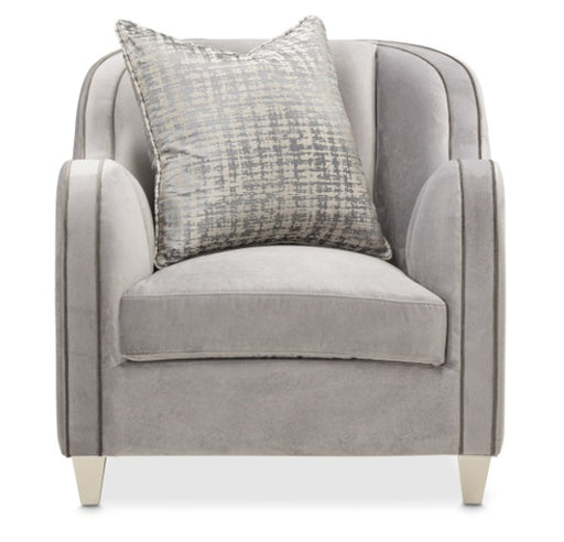 AICO Furniture Roxbury Park Matching Chair in Slate - Furniture Land (Milwaukee, WI)