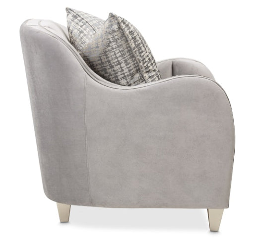 AICO Furniture Roxbury Park Matching Chair in Slate - Furniture Land (Milwaukee, WI)