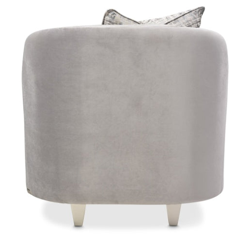 AICO Furniture Roxbury Park Matching Chair in Slate - Furniture Land (Milwaukee, WI)