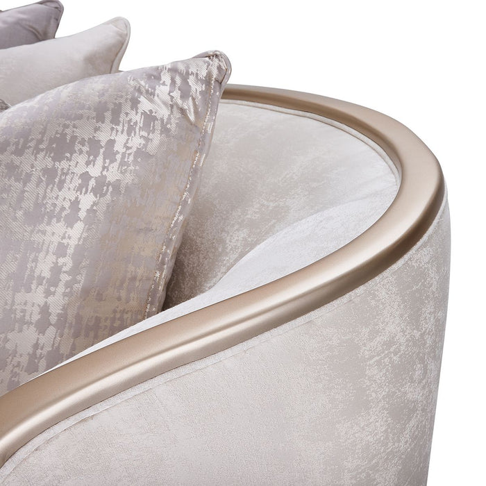 AICO Malibu Crest Sofa in Chardonnay - Furniture Land (Milwaukee, WI)