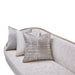 AICO Malibu Crest Sofa in Chardonnay - Furniture Land (Milwaukee, WI)
