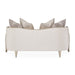 AICO Malibu Crest Loveseat in Chardonnay - Furniture Land (Milwaukee, WI)