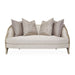 AICO Malibu Crest Loveseat in Chardonnay - Furniture Land (Milwaukee, WI)