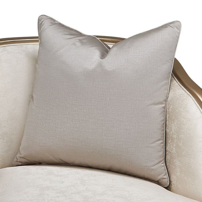AICO Malibu Crest Chair in Chardonnay - Furniture Land (Milwaukee, WI)