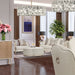 AICO Malibu Crest Chair & A Half in Chardonnay - Furniture Land (Milwaukee, WI)
