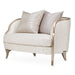 AICO Malibu Crest Chair & A Half in Chardonnay - Furniture Land (Milwaukee, WI)