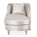 AICO Malibu Crest Chaise in Chardonnay - Furniture Land (Milwaukee, WI)