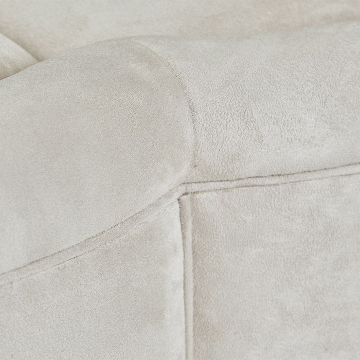 AICO Malibu Crest Cocktail Ottoman in Chardonnay - Furniture Land (Milwaukee, WI)