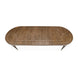 AICO Villa Cherie 4 Leg Oval Dining Table in Hazelnut - Furniture Land (Milwaukee, WI)