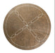 AICO Villa Cherie Round Dining Table in Hazelnut - Furniture Land (Milwaukee, WI)