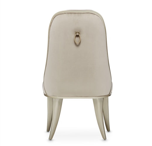 AICO Villa Cherie Side Chair in Hazelnut - Furniture Land (Milwaukee, WI)