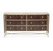 AICO Villa Cherie Dresser in Hazelnut - Furniture Land (Milwaukee, WI)