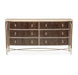 AICO Villa Cherie Dresser in Hazelnut - Furniture Land (Milwaukee, WI)