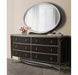 AICO Villa Cherie Dresser Mirror in Hazelnut - Furniture Land (Milwaukee, WI)