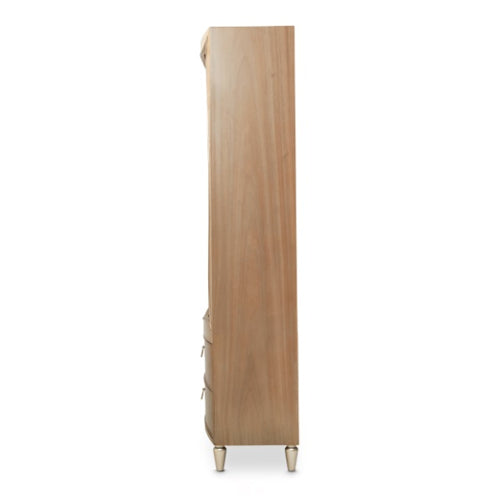 AICO Villa Cherie Bookcase in Caramel - Furniture Land (Milwaukee, WI)