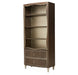 AICO Villa Cherie Bookcase in Hazelnut - Furniture Land (Milwaukee, WI)