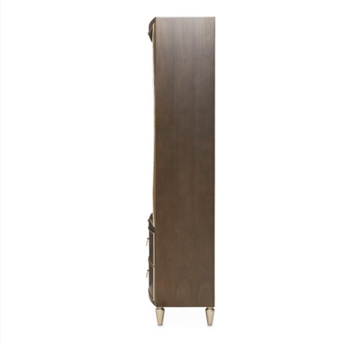 AICO Villa Cherie Bookcase in Hazelnut - Furniture Land (Milwaukee, WI)