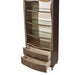 AICO Villa Cherie Bookcase in Hazelnut - Furniture Land (Milwaukee, WI)