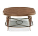 AICO Villa Cherie Oval Cocktail Table in Hazelnut - Furniture Land (Milwaukee, WI)