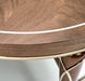 AICO Villa Cherie Oval Cocktail Table in Hazelnut - Furniture Land (Milwaukee, WI)