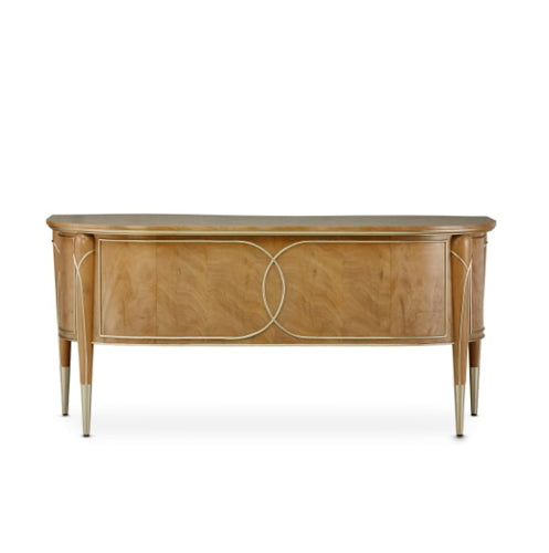 AICO Villa Cherie Desk in Caramel - Furniture Land (Milwaukee, WI)