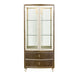 AICO Villa Cherie Display Cabinet in Hazelnut - Furniture Land (Milwaukee, WI)