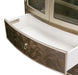 AICO Villa Cherie Display Cabinet in Hazelnut - Furniture Land (Milwaukee, WI)